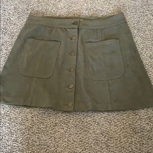 Altar’d State Suede Skirt